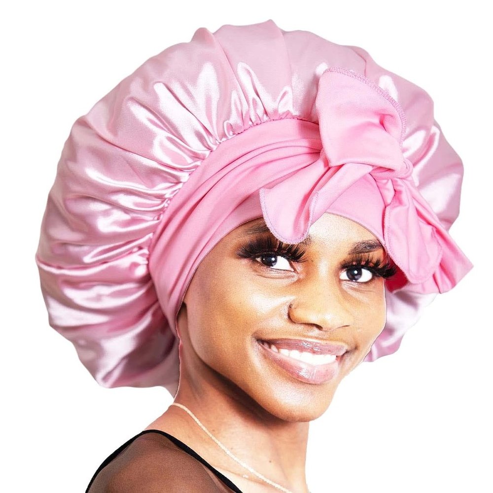 Women Silk Sleeping Satin Hair Bonnet